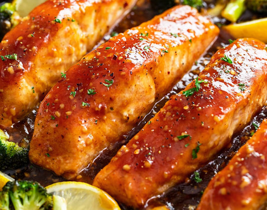 Honey Glazed Salmon