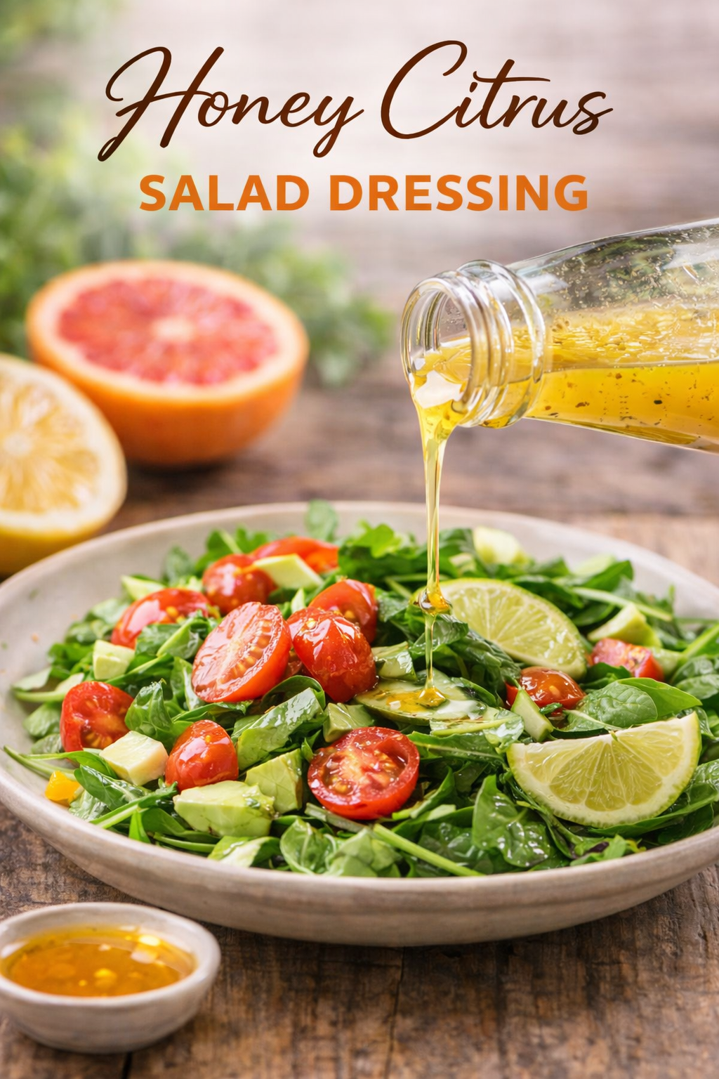 Honey Citrus Salad Dressing Honey Citrus Salad Dressing