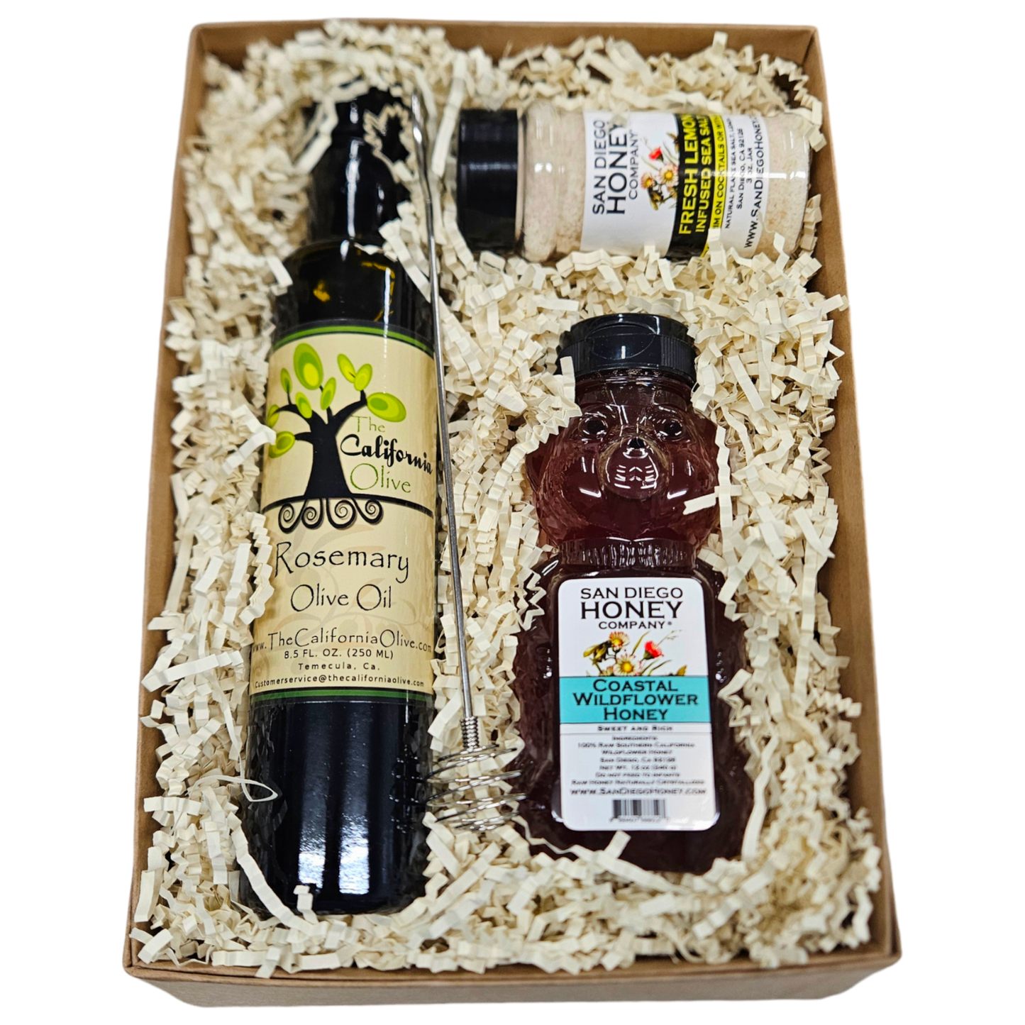 Gift Set - Customize Your Own - Olive Oil, Sea Salt & Honey