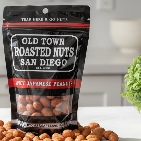 Spicy Japanese Peanuts – San Diego Honey Company®