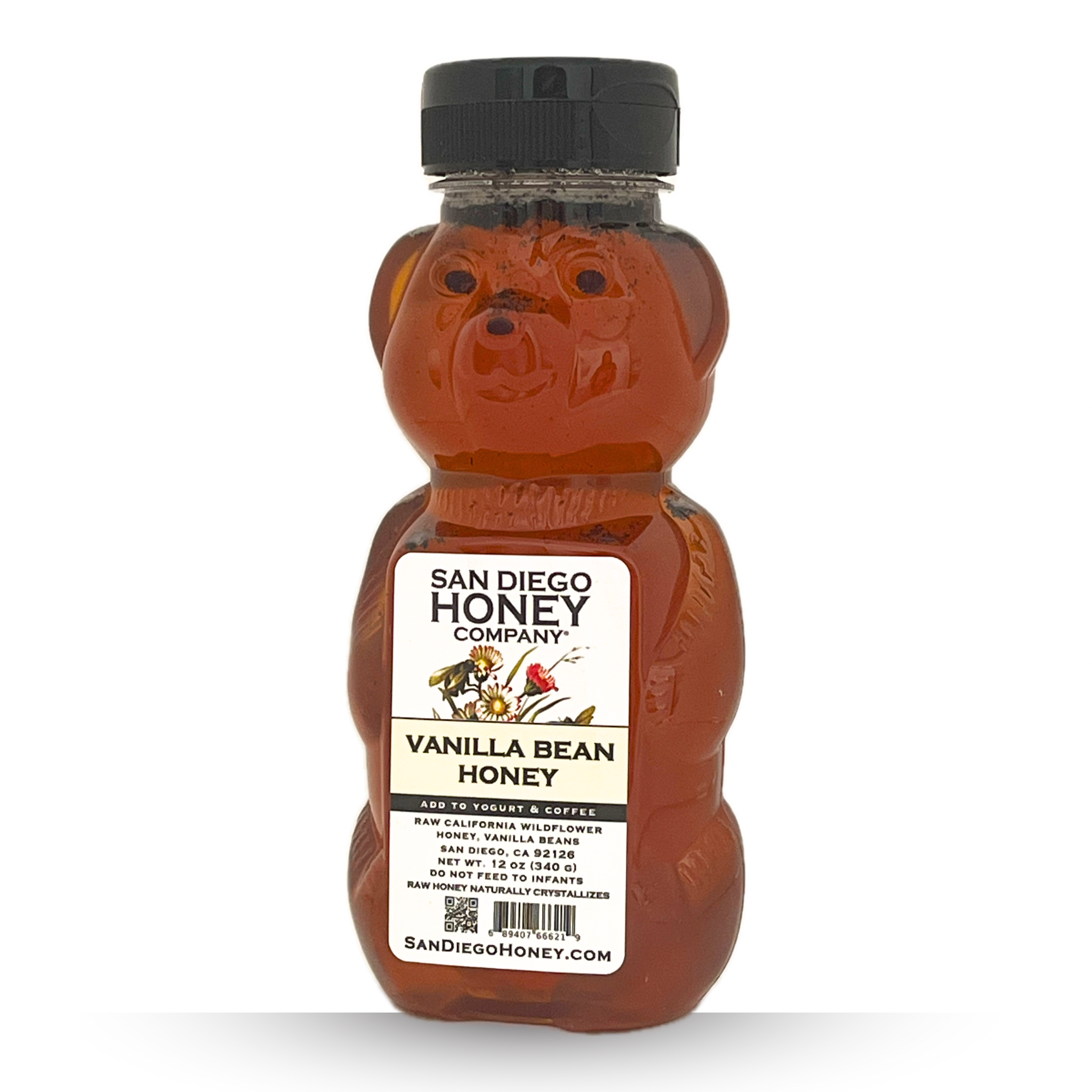 Vanilla Infused Honey – Sweet & Aromatic | San Diego Honey – San