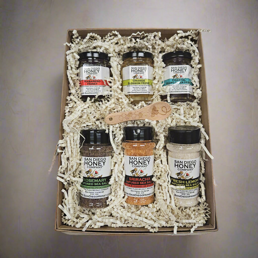 Gift Set - Local Honey & Sea Salt