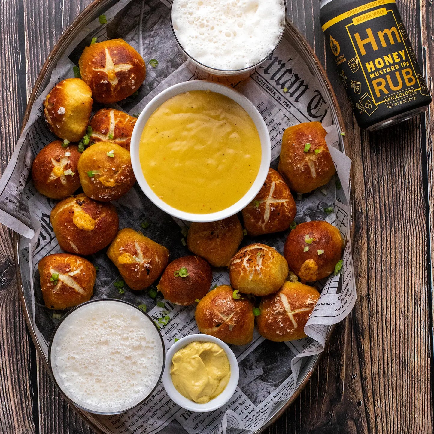 Honey Mustard IPA Beer Can Rub