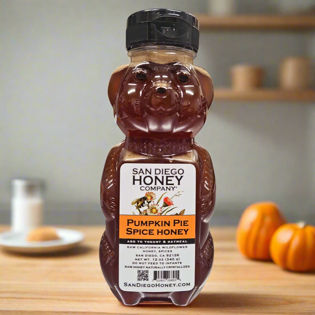 Pumpkin Pie Spice Infused Honey