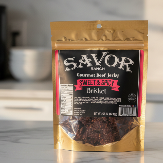 Sweet & Spicy Beef Jerky