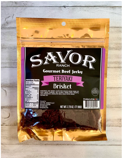 Savor Ranch - Teriyaki Brisket