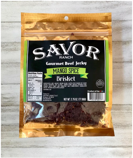 Savor Ranch - Mango Spice Brisket