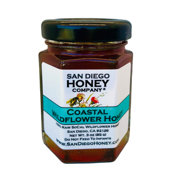 Raw San Diego California Coastal Wildflower Honey