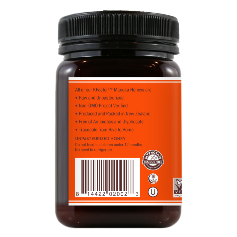 Wedderspoon Raw Monofloral Manuka Honey KFactor 16 - 500 gram - San Diego Honey Company®