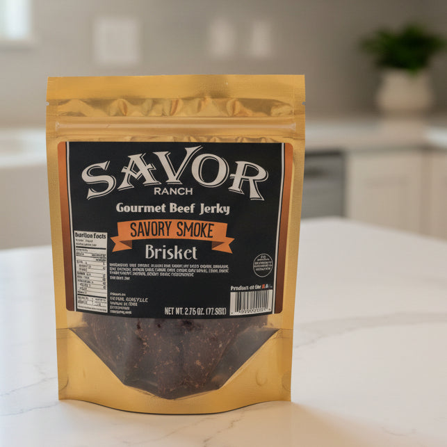 Savory Smoke Beef Jerky