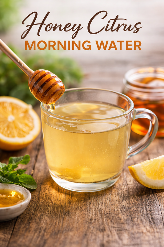 Honey Citrus Morning Water