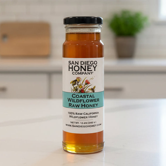 Coastal Wildflower Honey – Raw San Diego Honey – San Diego Honey