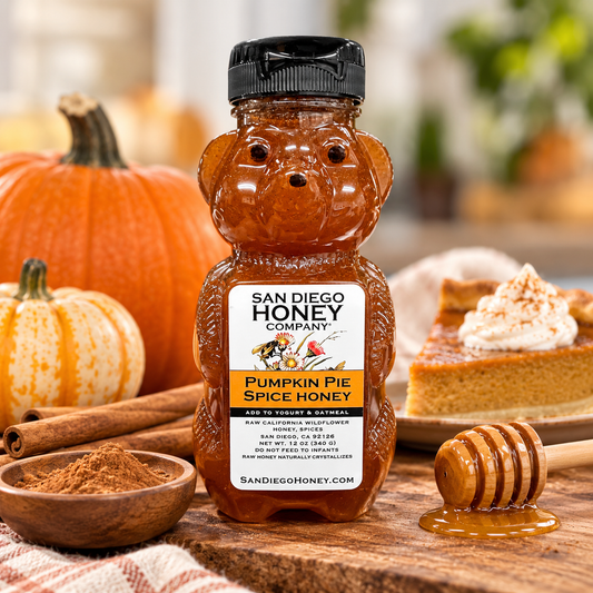 Pumpkin Pie Spice Infused Honey