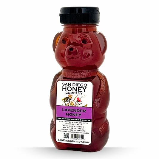 Lavender Infused Wildflower Honey – Floral & Relaxing