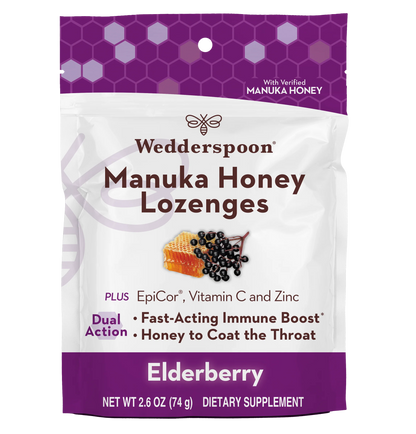 Wedderspoon immunity Lozenge - Elderberry