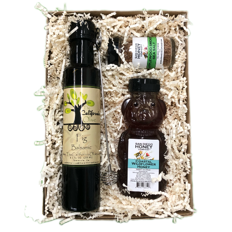 Gift Set - Balsamic Vinegar, Sea Salt & Honey