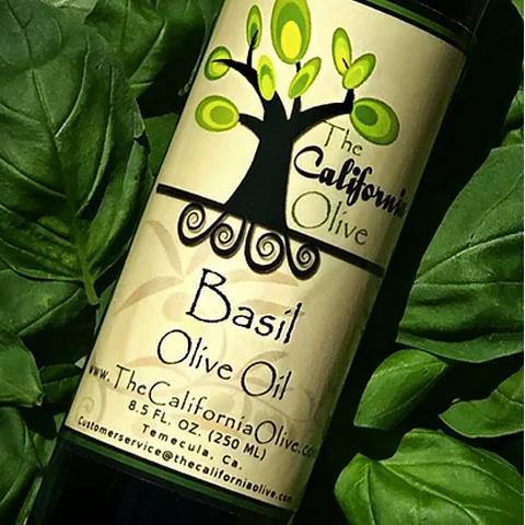 Basil Extra Virgin Olive Oil | San Diego Honey Company®