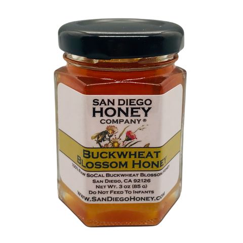 Raw Southern California Buckwheat Blossom Honey