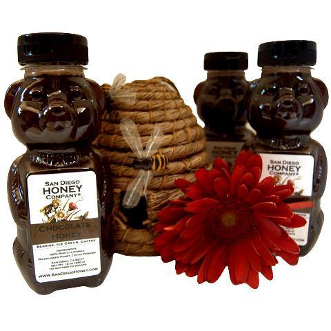 Chocolate Infused Raw San Diego Honey | San Diego Honey Company®
