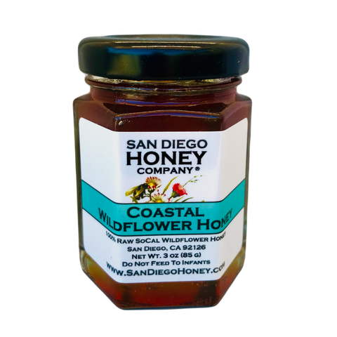 Raw San Diego Coastal Wildflower Honey