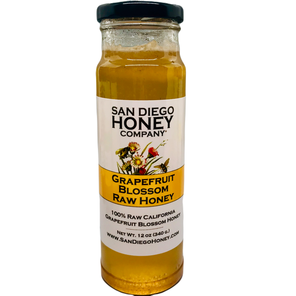 Raw Southern California Grapefruit Blossom Honey San Diego Honey Company®