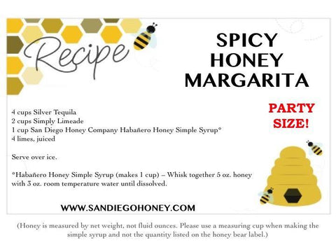 Habanero Infused Raw San Diego Honey - San Diego Honey Company®