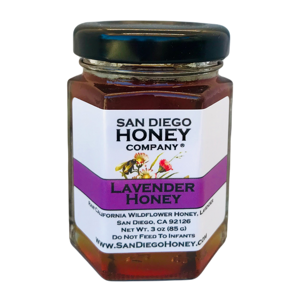 Lavender Infused Raw San Diego Honey | San Diego Honey Company®