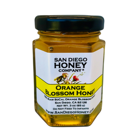 Raw Southern California Orange Blossom Honey
