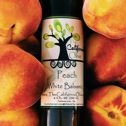 Peach White Balsamic Vinegar of Modena - San Diego Honey Company®