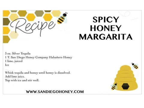 Habanero Infused Raw San Diego Honey - San Diego Honey Company®